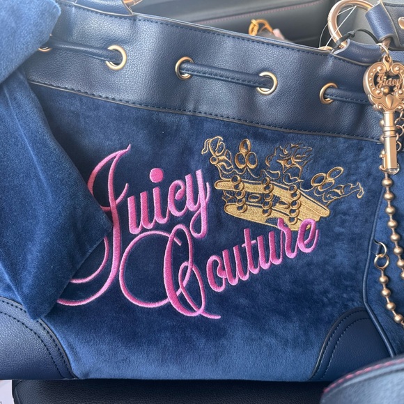 Juicy Couture  The Key To Juicy Tote Color: Regal Blue DayDreamer - Picture 1 of 1